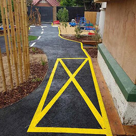 School, Playgrounds Line Markings By South East Line Marking